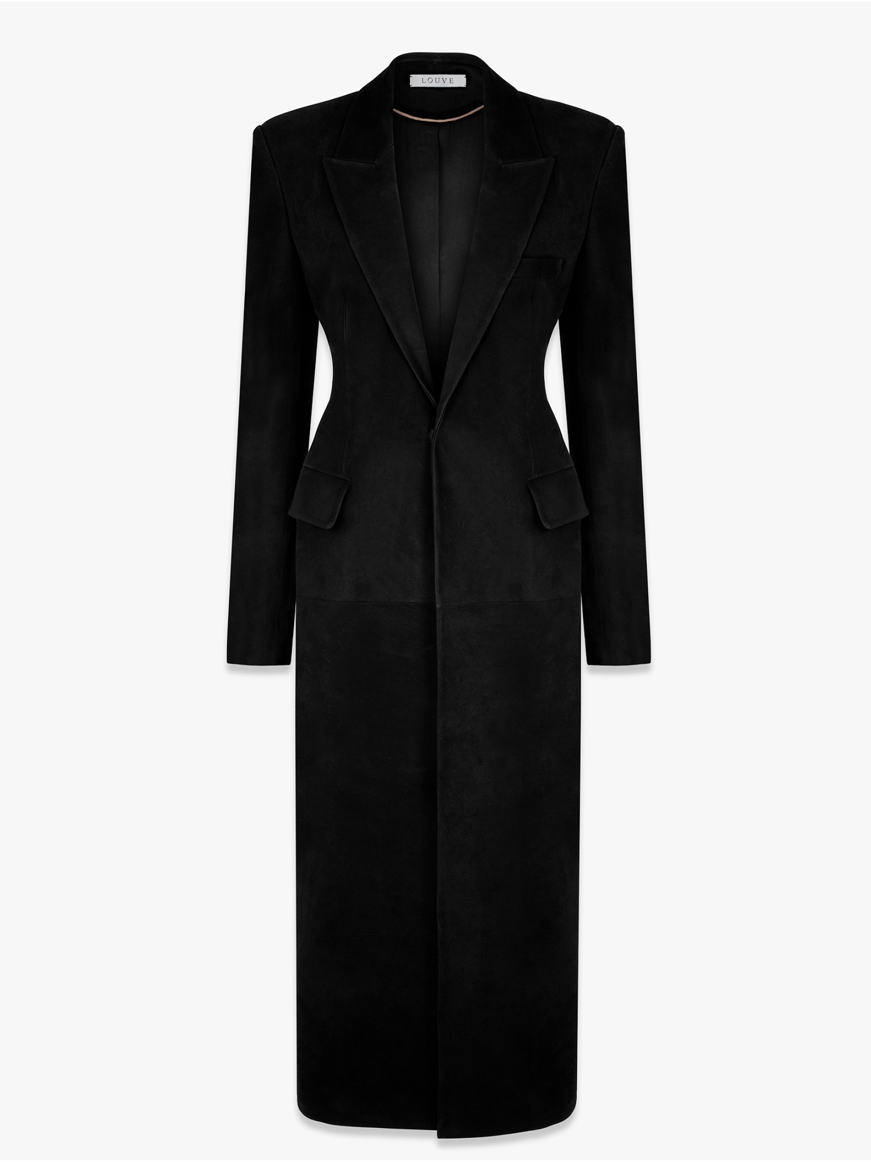 Пальто из нубука