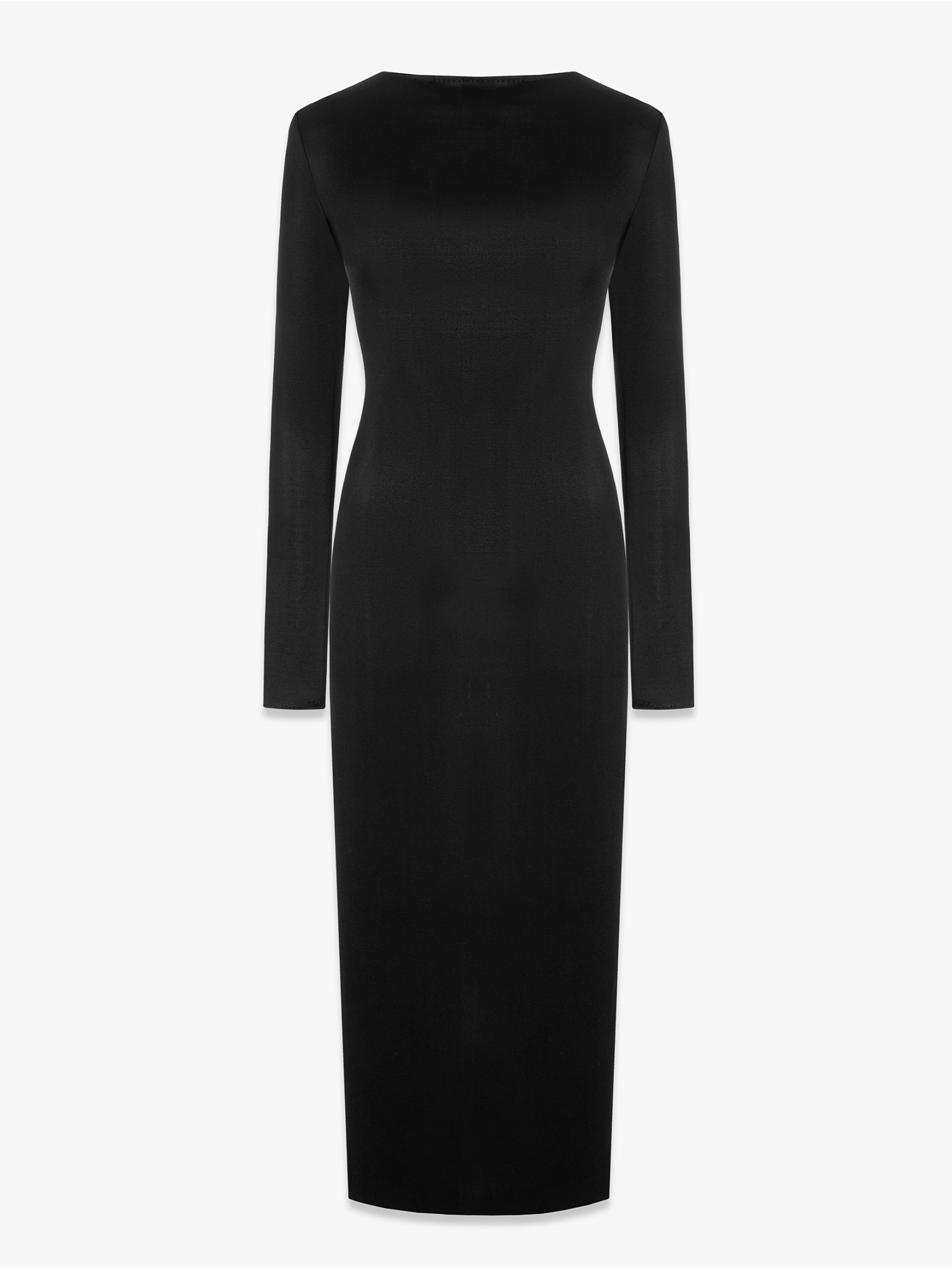 Миди платье из трикотажа