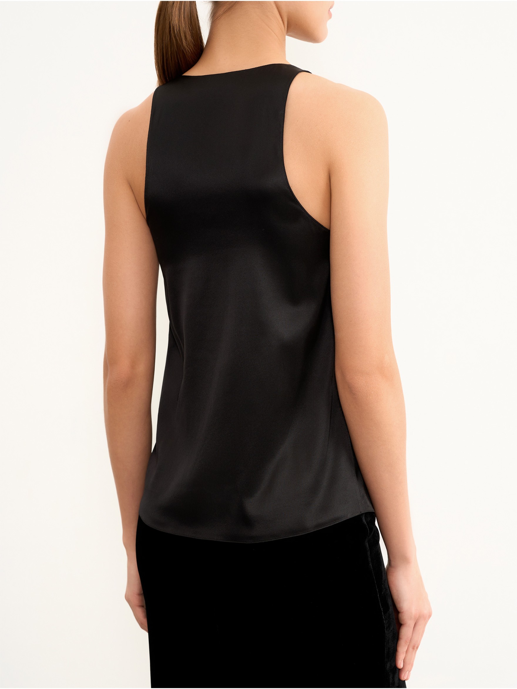 Топ из шелка