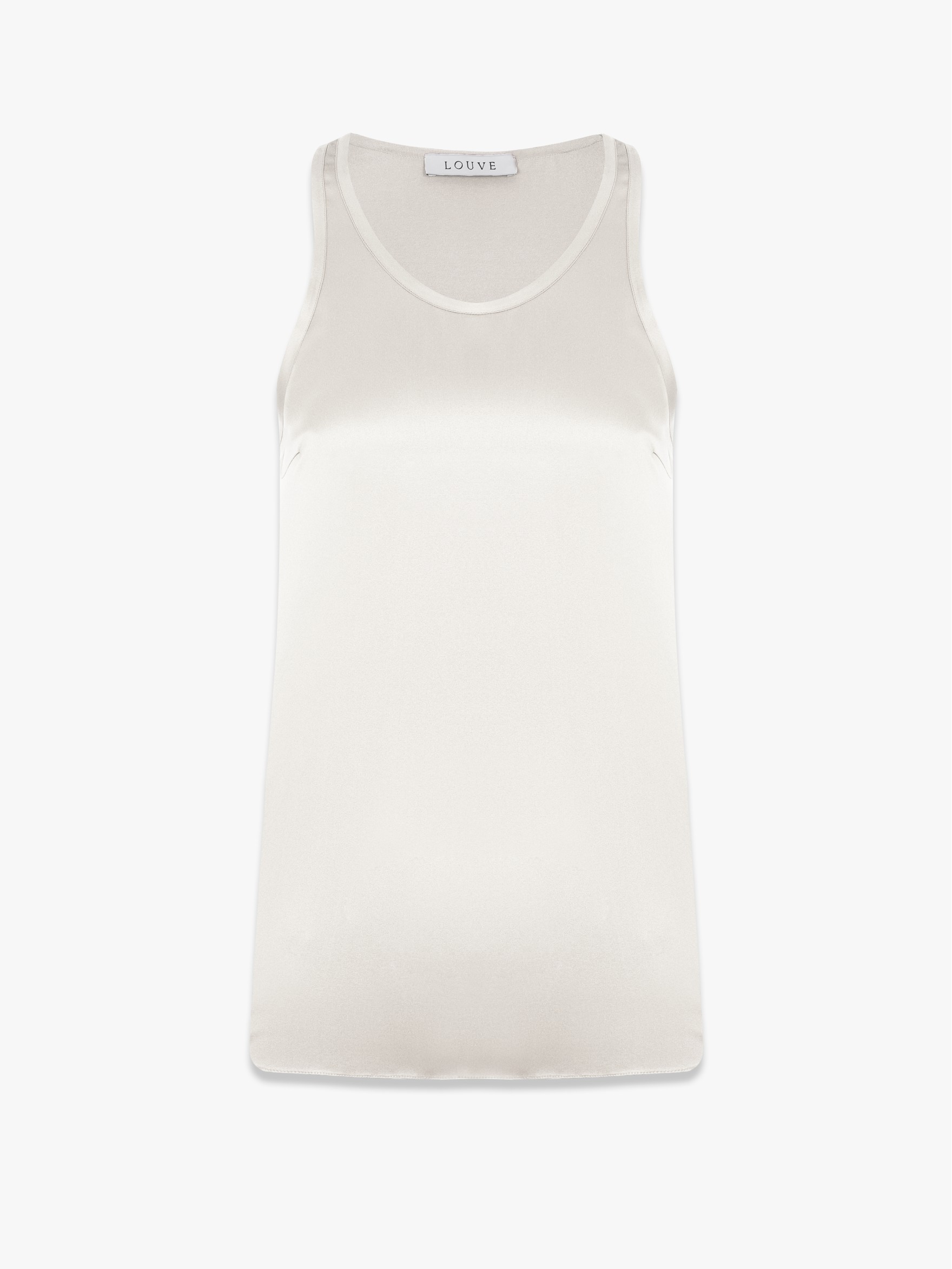 Майка открытая из шелка