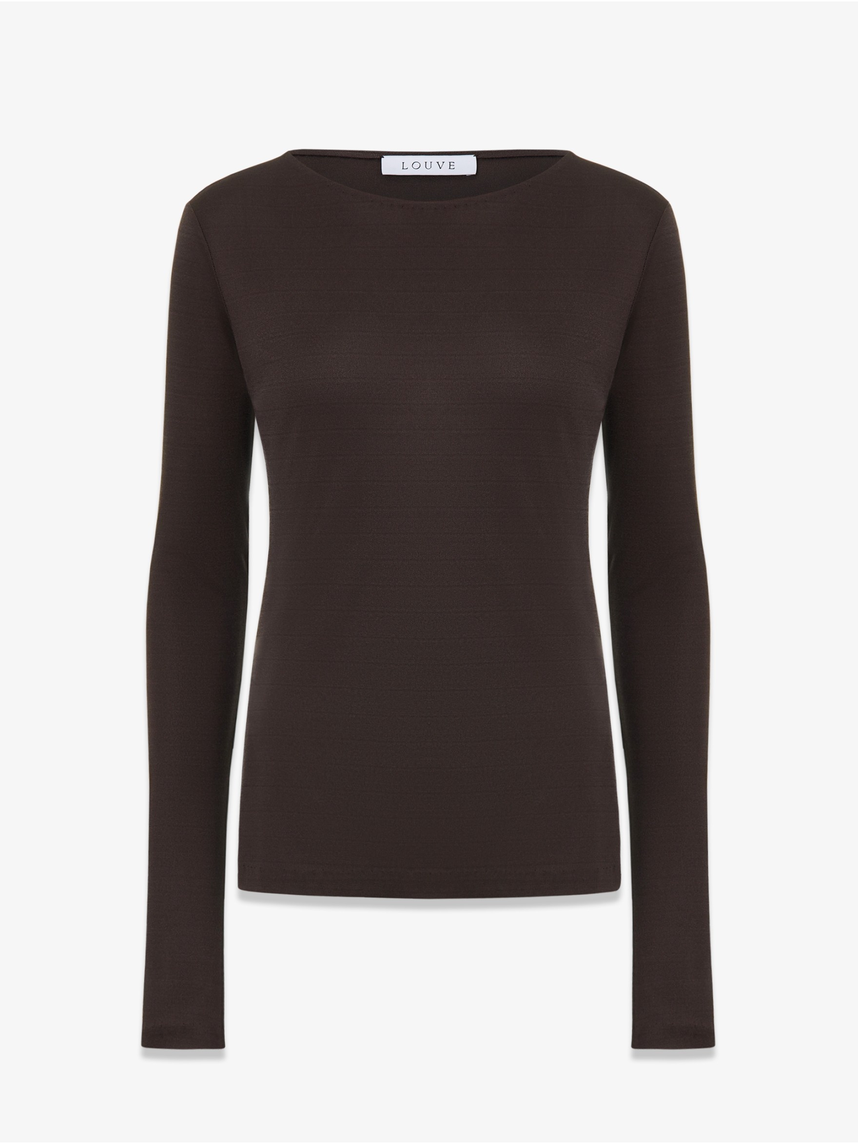 Лонгслив из шёлкового трикотажа