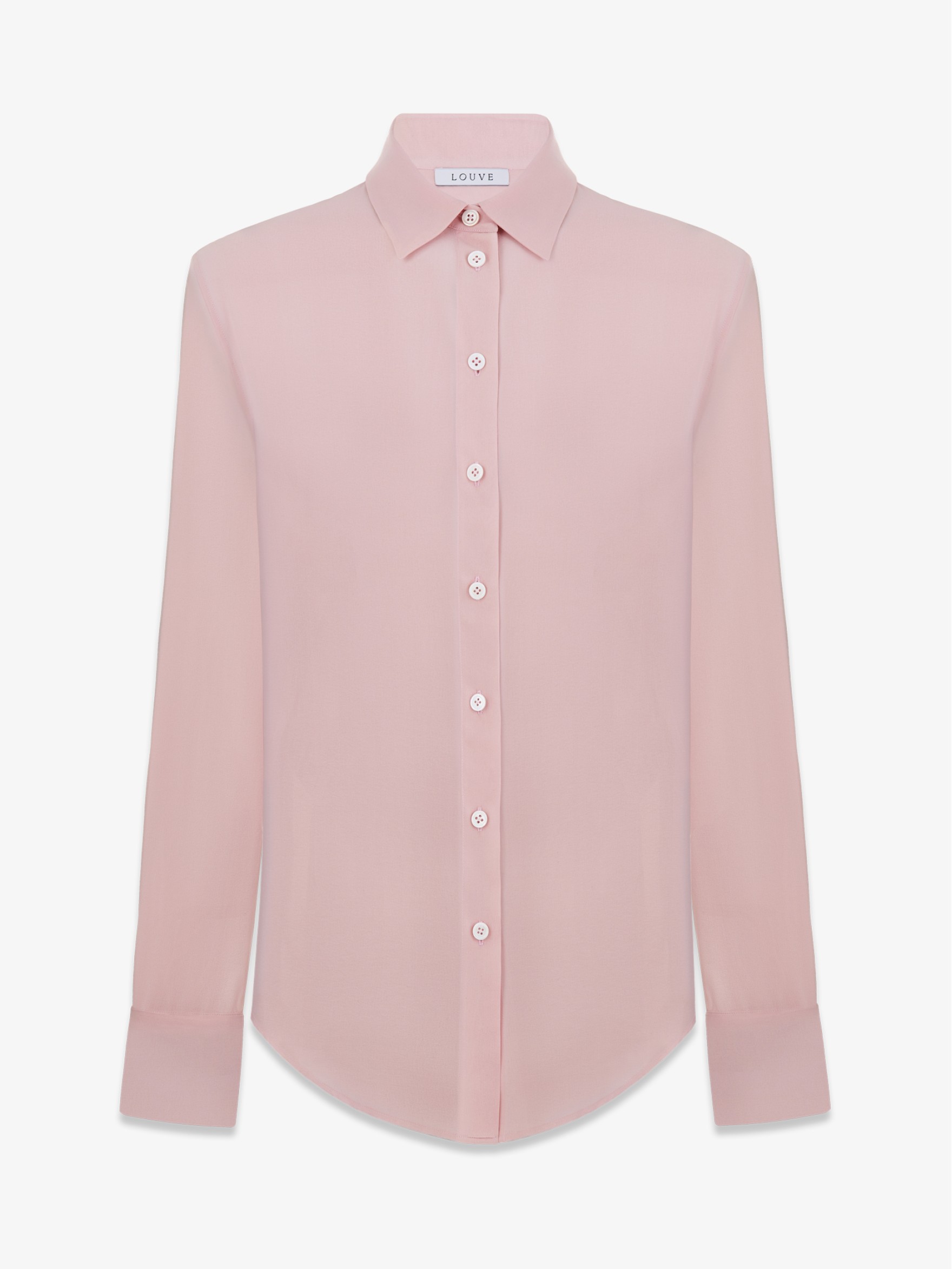 Рубашка из шелкового шифона