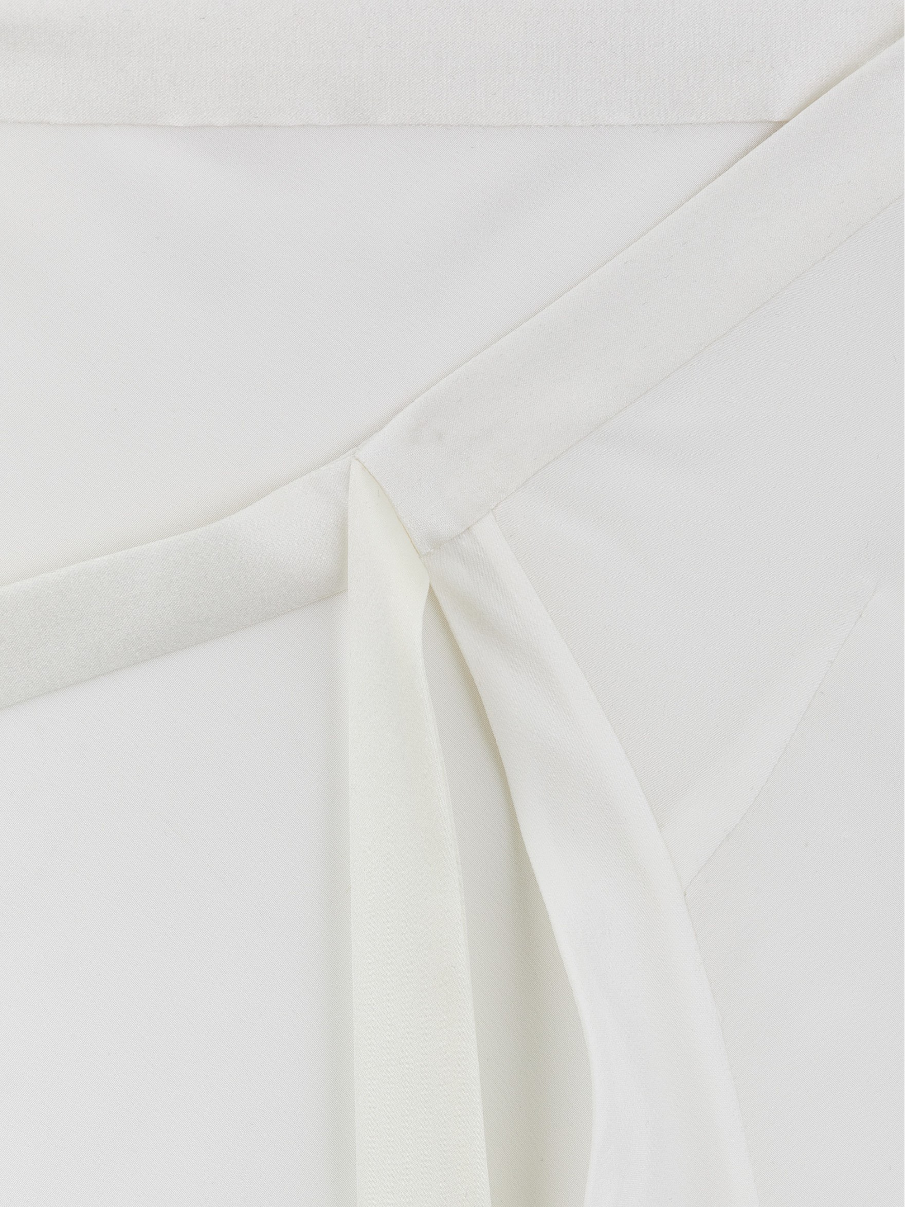 Платье макси бюстье с лентами