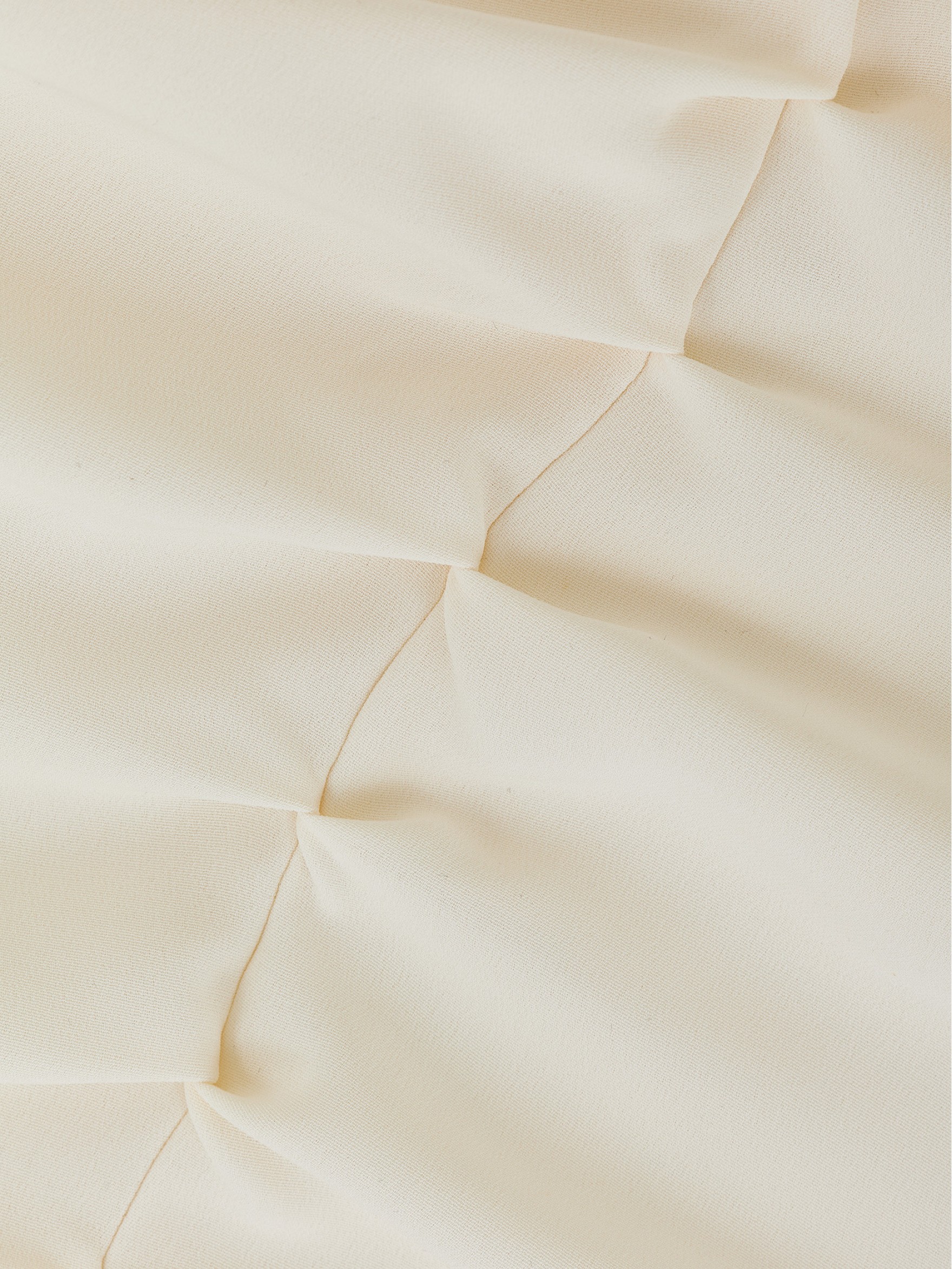 Мини-юбка с драпировкой из шелка