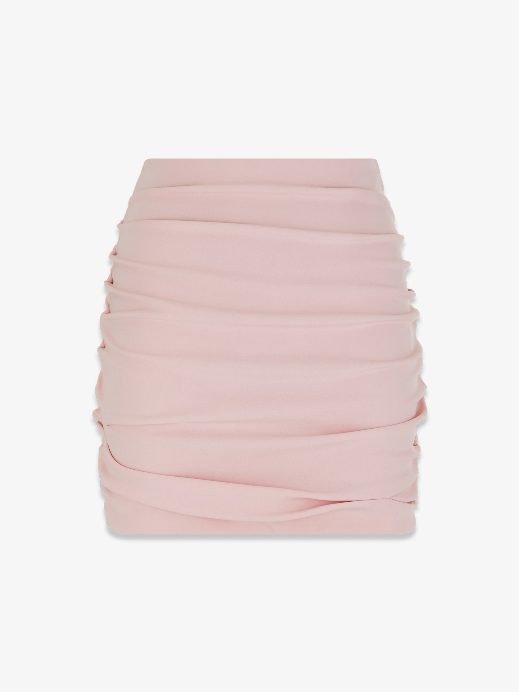 Мини-юбка из шелкового кади