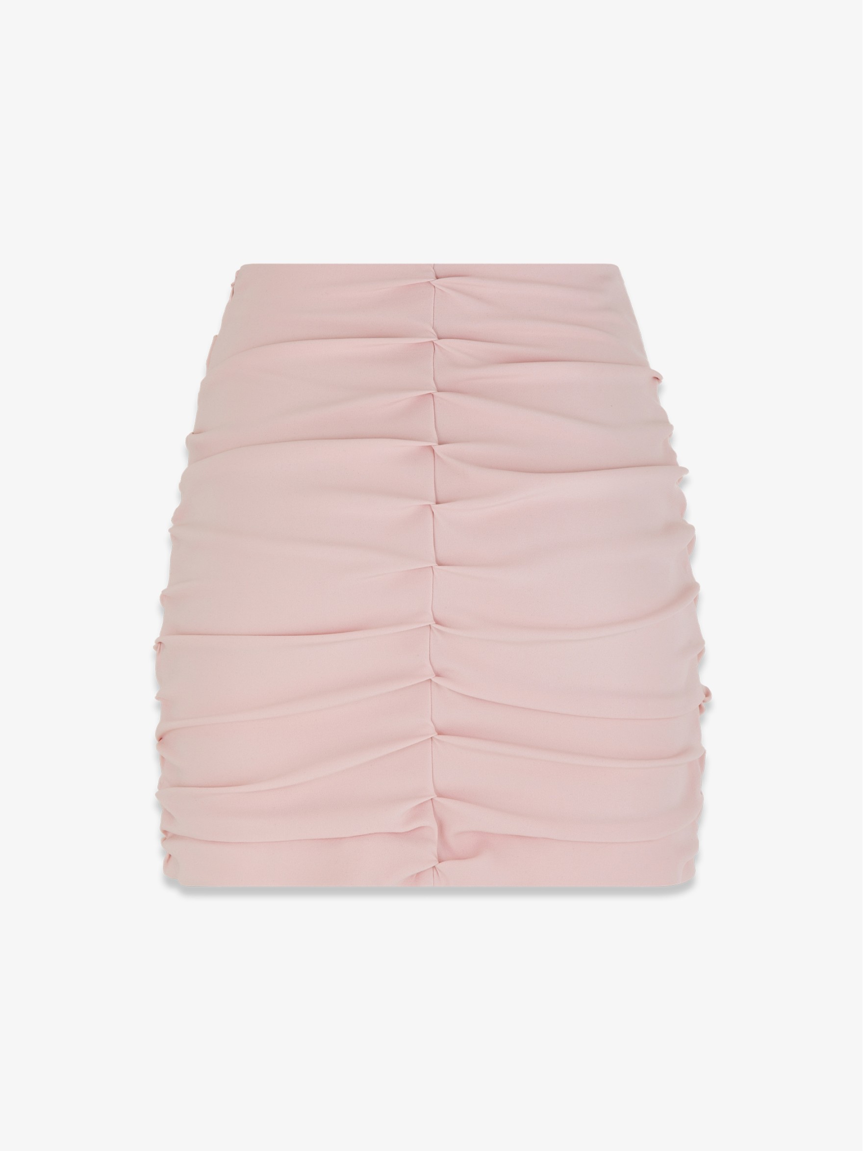 Мини-юбка из шелкового кади