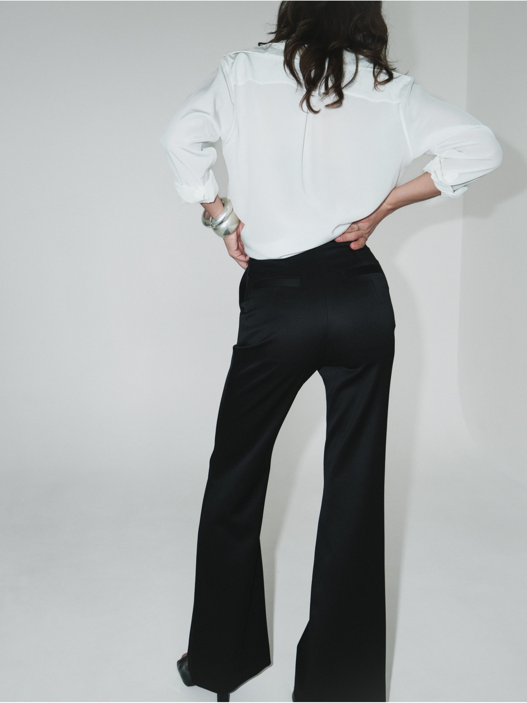 Рубашка из крепдешина